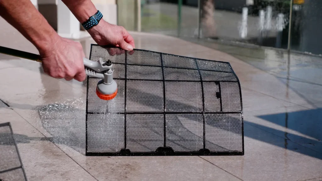 Wall Split Air-conditioning Filter 1 - Ford & Doonan Air Conditioning Split System Filter Clean